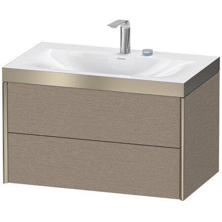 Duravit Xviu C-Bonded Set Wall-Mounted Cashmere Oak XV4615EB111P